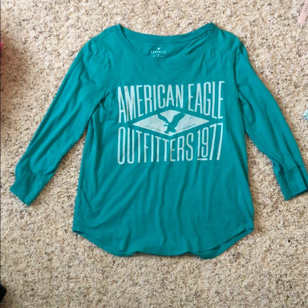 Medium Quarter Sleeve American Eagle Shirt